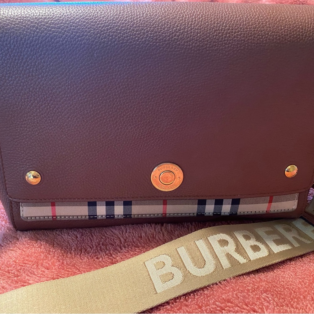 Burberry Crossbody Bag in Brown and Beige